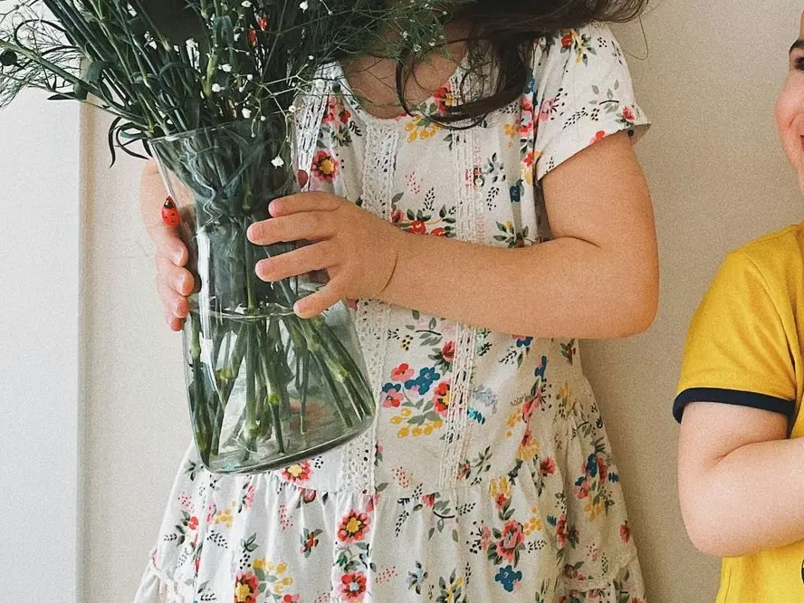 Floral Tiered Dress