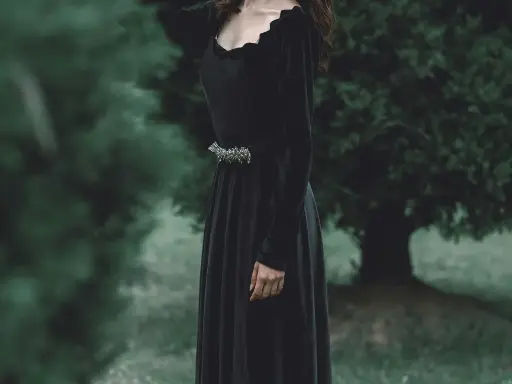 Flowing Midi Dress